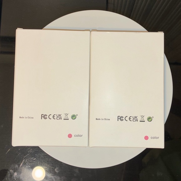 One ☝️ Pink/ Begie Smart Watch - Fitness & Health Tracker - Picture 3 of 3